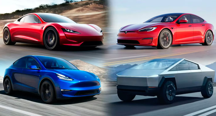 Modelos de Tesla y el peso